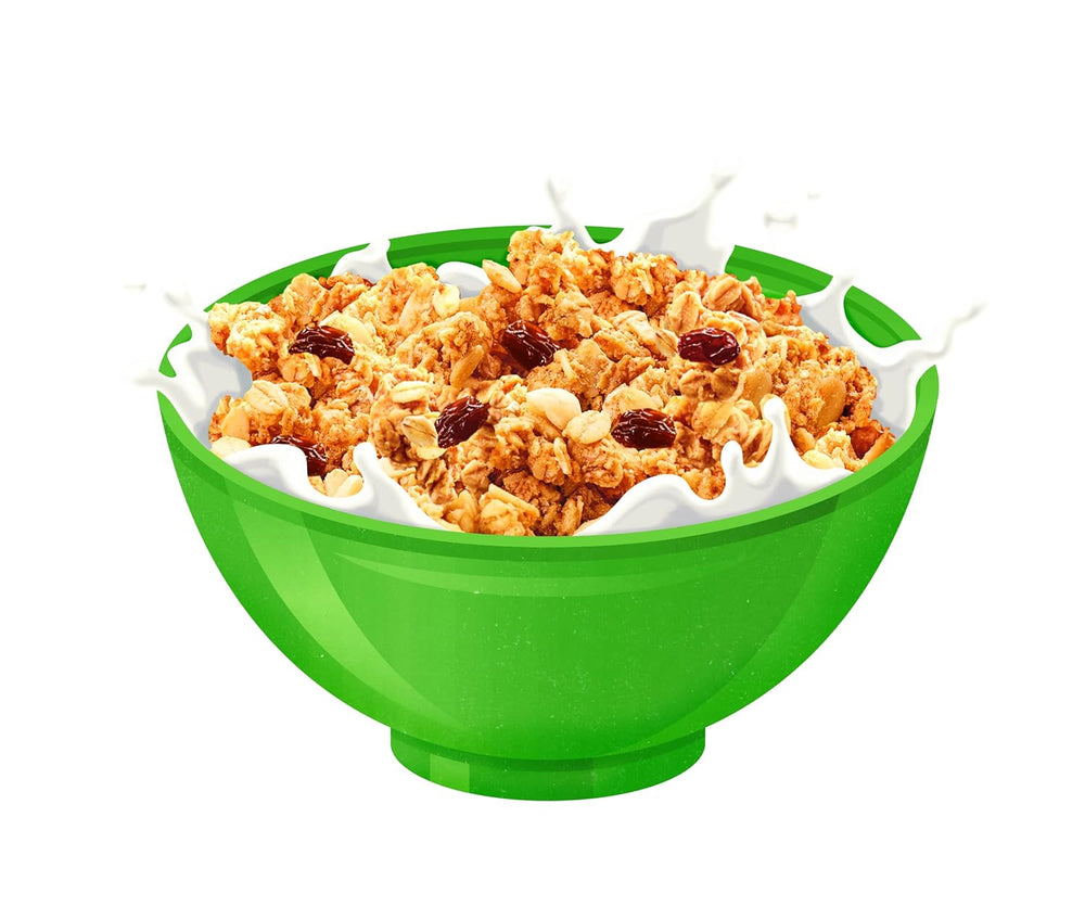 Dr. Oetker Vitalis Classic Knuspermüsli: Großpackung knuspriges Frühstücksmüsli mit Rosinen, 1 Packung, 1,5 kg