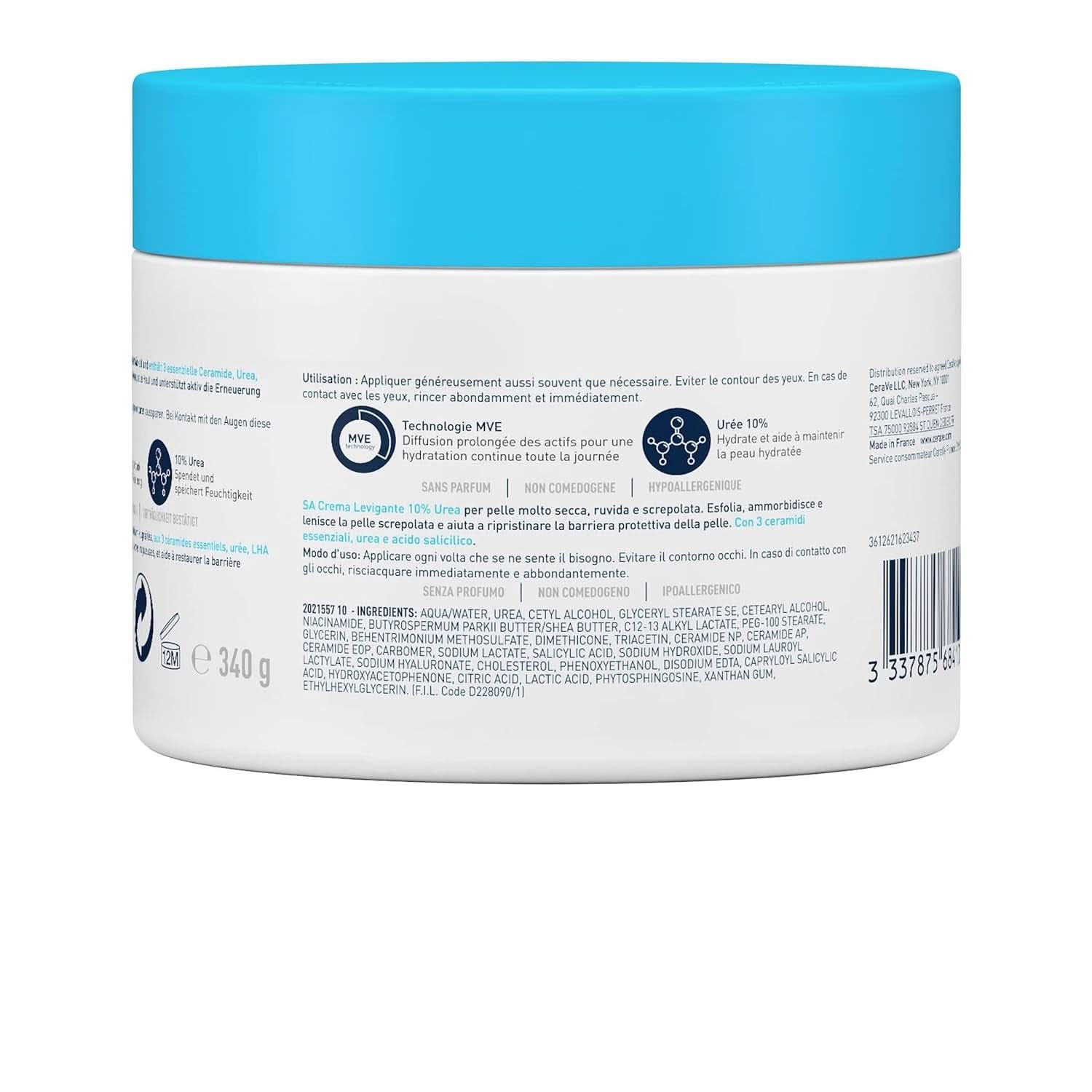 Cerave Cremă pentru pielea uscată, aspră și neuniformă Cosmetice si Infrumusetare Naty Shop