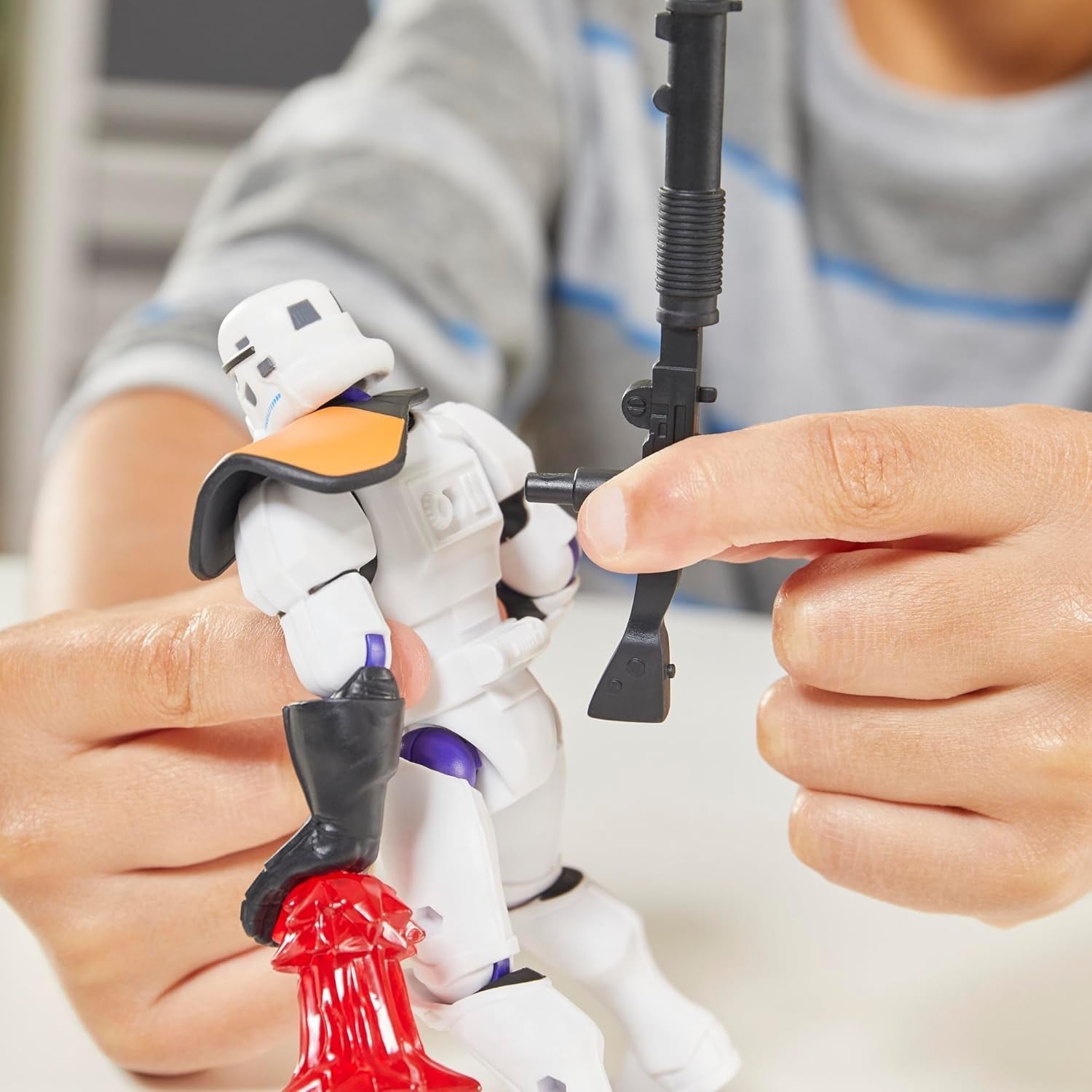 Star Wars Mixmashers Stormtrooper Anpassbare Mix-and-Match-Actionfiguren und Zubehör Actionfiguren Naty Shop