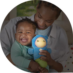 Jucărie de pluș Playskool, luminoasă, albastră, pentru somn, potrivită pentru copii de la 0 luni. Jucarii Bebe Naty Shop