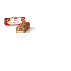 Reber Nusspaste, Alpenmilchschokolade, enthält Alkohol, Nougat, Haselnuss, Rum und Marzipan, 49 g (6 Stück)