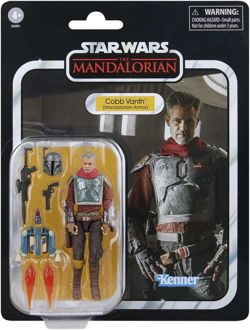 Star Wars Vintage Collection Cobb Vanth (Mandalorianer-Rüstung), Deluxe Zu Mandalorianer-Actionfigur, Maßstab 9,5 cm. Actionfiguren Naty Shop