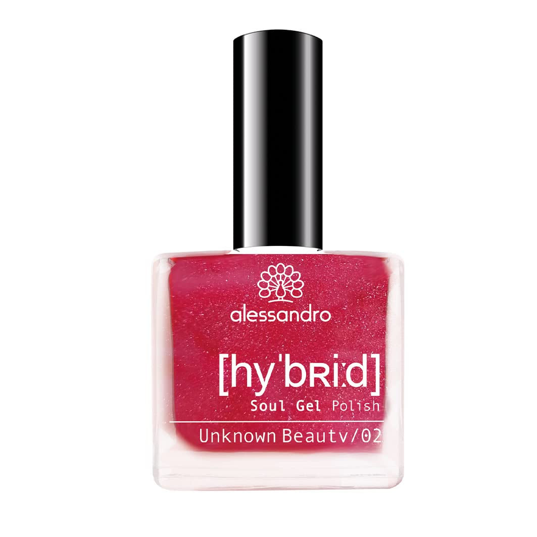 Alessandro Sinful Glow HYBRID Nagellack – Nude-Ton – Perfekte Nägel in nur 3 Schritten, ohne LED – hält bis zu 10 Tage! 8 ml
