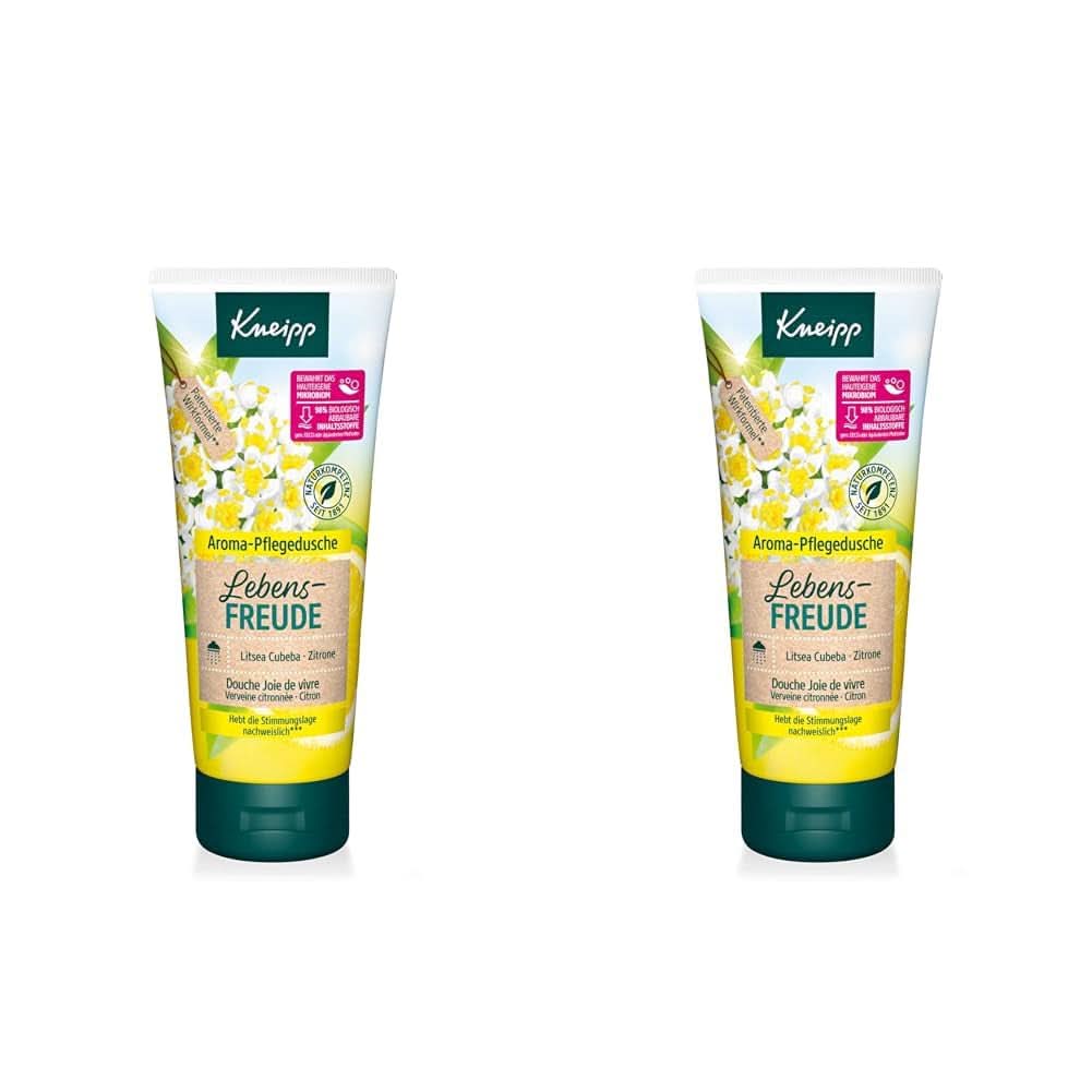Kneipp Aroma, feuchtigkeitsspendendes Duschgel, 200 ml Dusch- und Bad Naty Shop Set 2 x 200 ml
