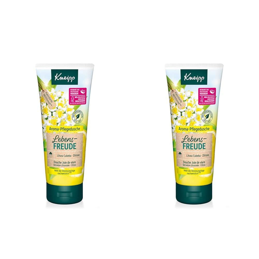 Kneipp Aroma, feuchtigkeitsspendendes Duschgel, 200 ml Dusch- und Bad Naty Shop Set 2 x 200 ml