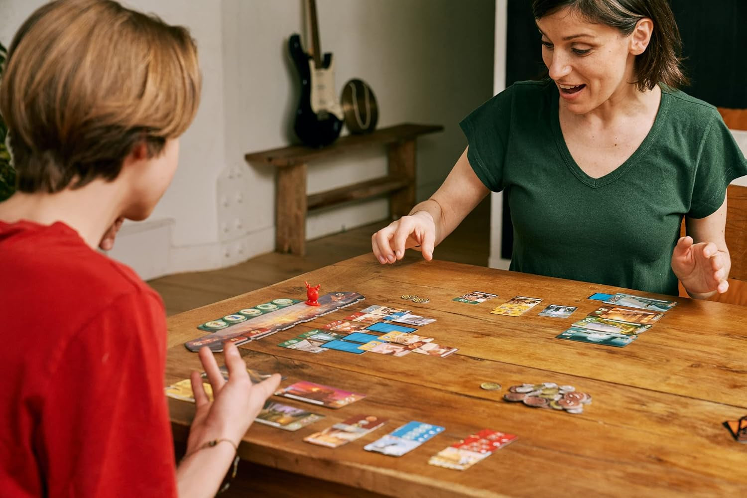 Asmodee 7 Wonders Duel, Grundspiel, Kennerspiel, Strategiespiel, 2 Spieler, ab 10 Jahren, 30 Minuten, deutsch