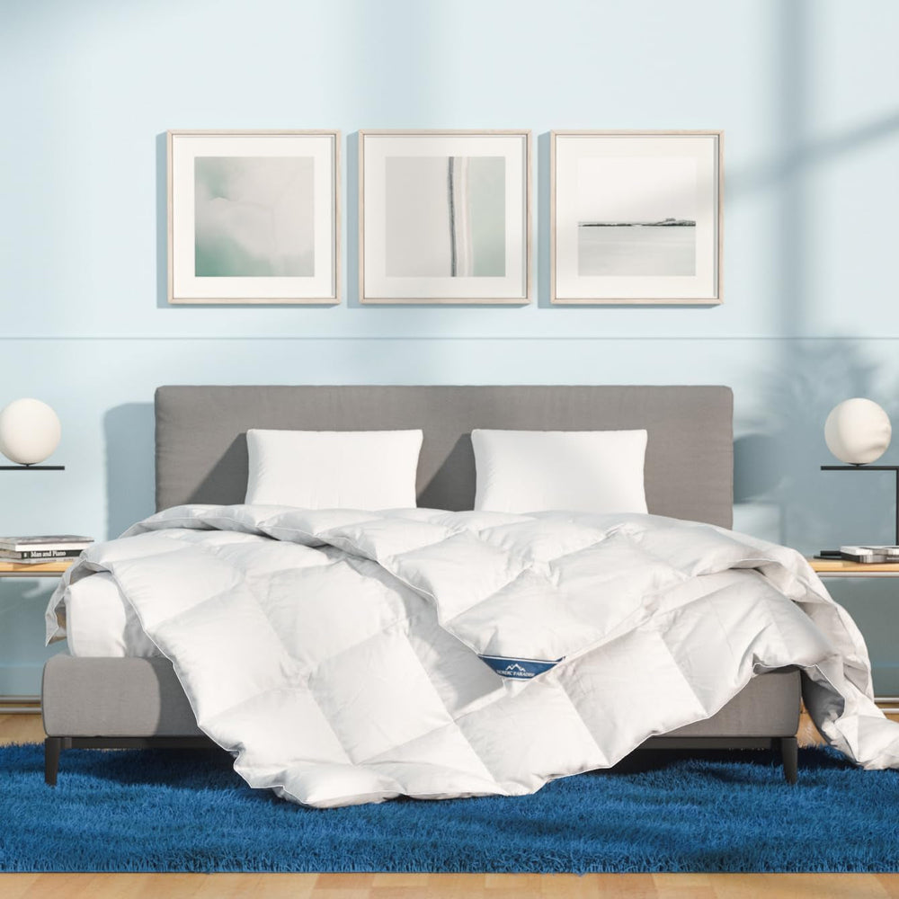 Nordic Paradise - Bequeme Steppdecke - 50 % deutsche Entendaunen - Warme Winterdecke - 200X200 cm Steppdecken und Steppdecken Naty Shop