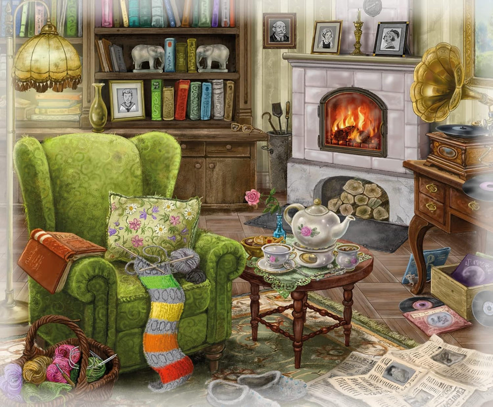 Ravensburger EXIT Puzzle – Das geisterhafte Herrenhaus – 6X 99-teiliges Puzzle für Puzzle-begeisterte Erwachsene und Kinder ab 10 Jahren. Puzzle Naty Shop