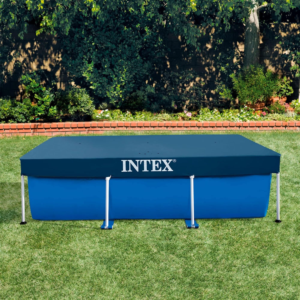 Intex 28038 – Plane für rechteckige oberirdische Pools, PVC, blau, 300 x 200 cm