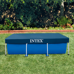 Intex 28038 – Plane für rechteckige oberirdische Pools, PVC, blau, 300 x 200 cm