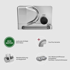 Ritter E 16 Duo plus Multifunktions-Elektrohobel, hergestellt in Deutschland Reiben und Hobel Naty Shop