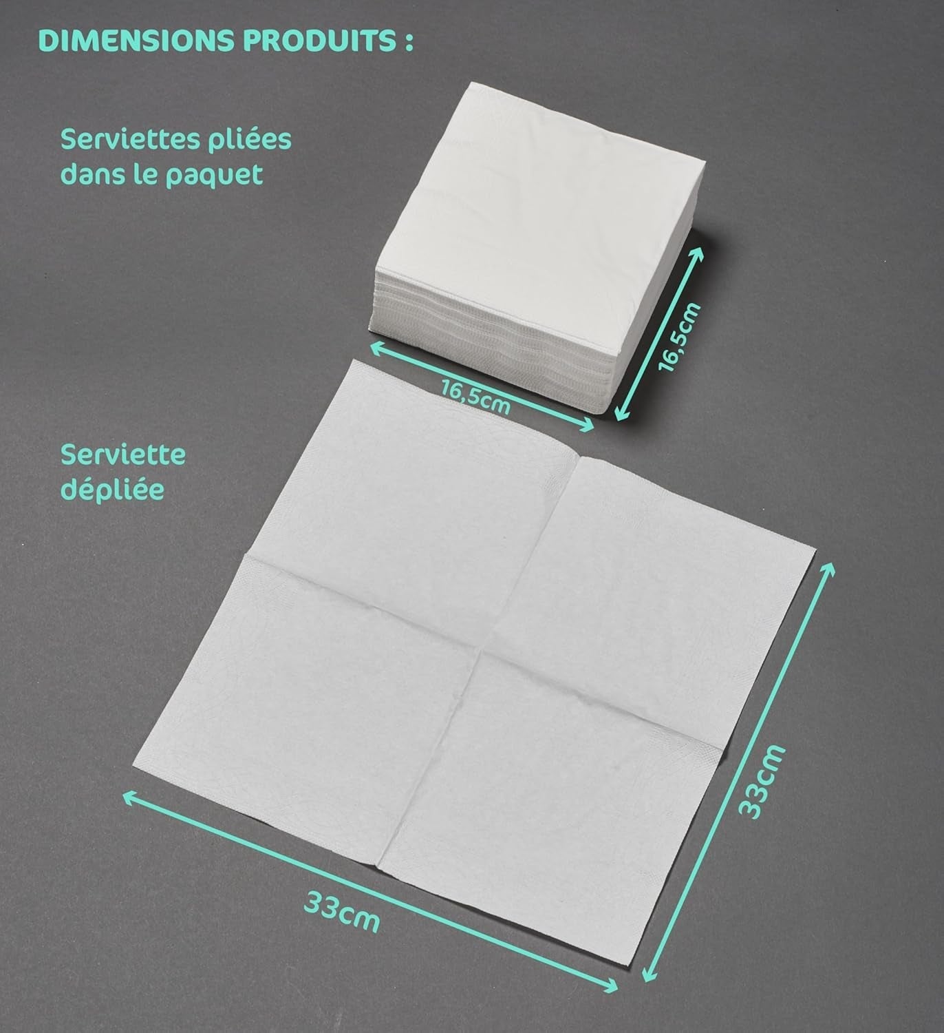 ARTS DE LA TABLE 20 de șervețele din vată, 33 X 33 cm, 3 straturi, steag de pirat