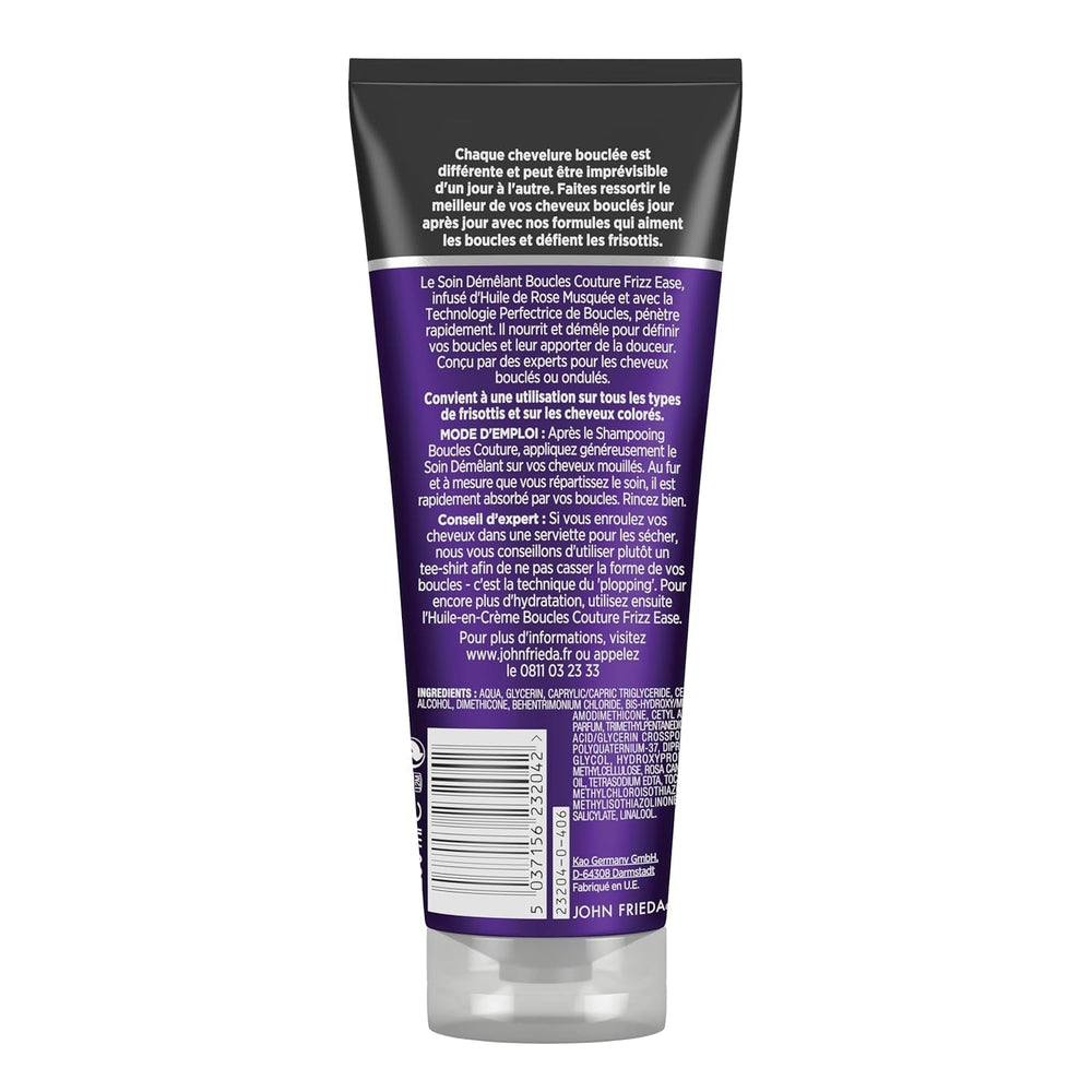 John Frieda Frizz Ease balsam de păr pentru descurcarea părului, 250 ml Produse pentru descurcarea părului Naty Shop