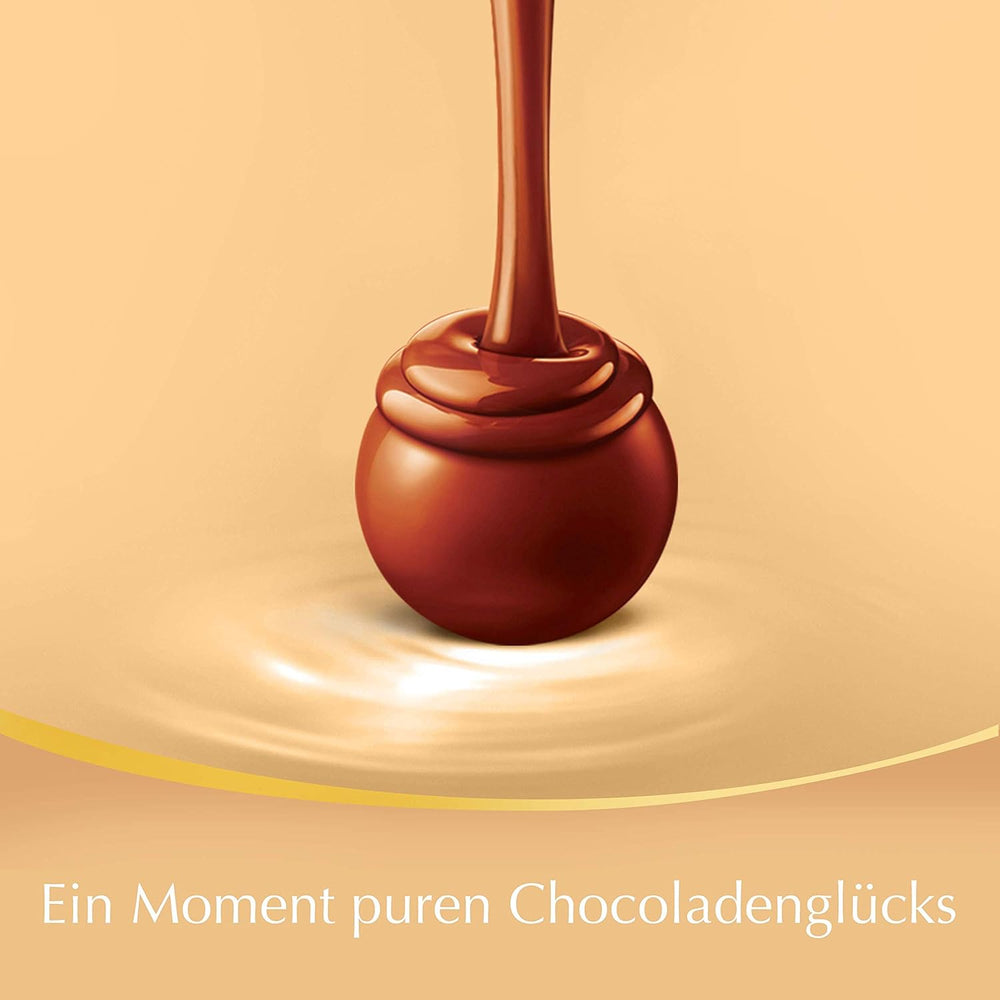 Lindt LINDOR Geschenkbox mit verschiedenen Pralinen, ca. 15 LINDOR-Trüffel, 4 Sorten (Milchschokolade, weiße Schokolade, dunkle Schokolade 60 % und Haselnuss), 187 g