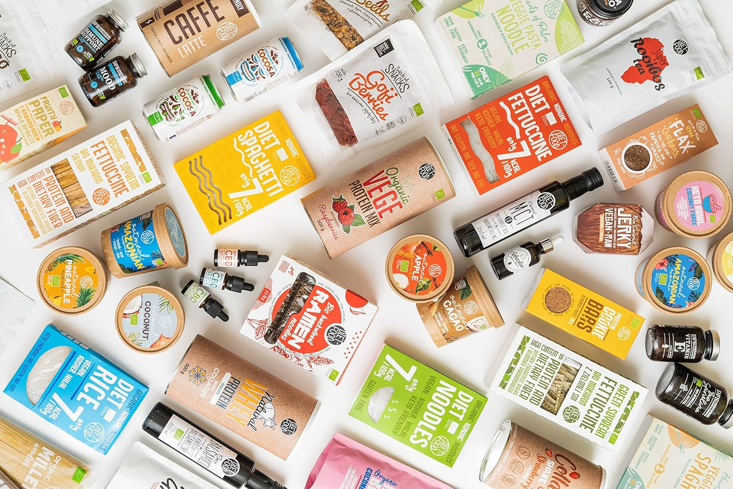 Fettuccine Konjac Nudeln Bio Shirataki Diät-Lebensmittel – 300 g, kohlenhydratarm, zuckerfrei, Keto, vegan, kalorienarm, glutenfrei und eifrei, hergestellt aus Konjac-Mehl