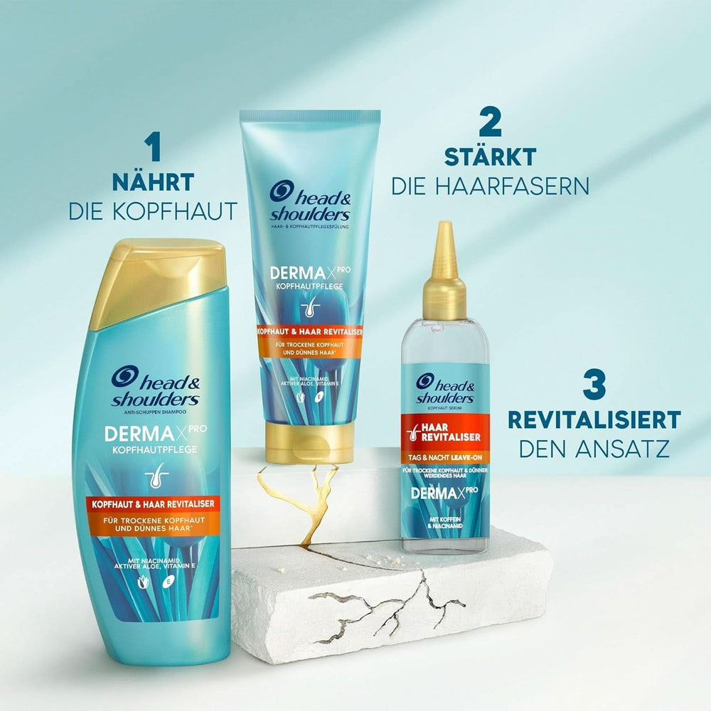 Sampon revitalizant Derma X, Head & Shoulders, 250 ml Duș și baie Naty Shop