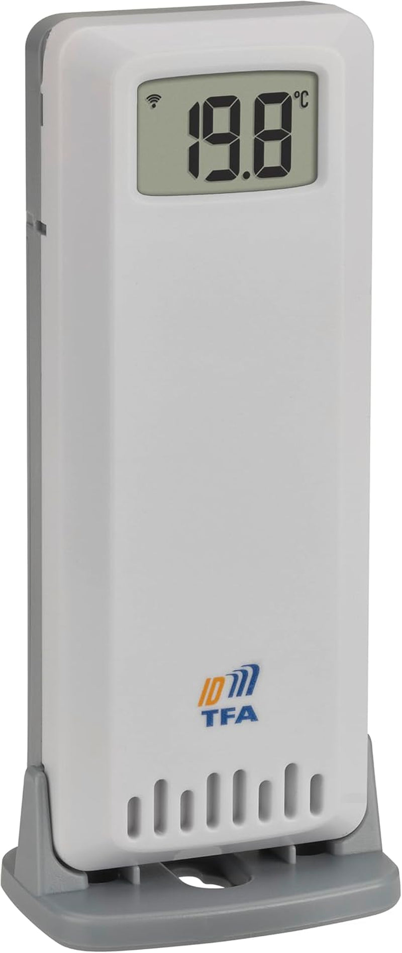TFA Dostmann TFA-ID ID-A5 Poolsender TFA-ID ID-A5 Pool, 30.3907.02, kompatibel mit TFA.me-System, WLAN-kompatibel, zur Online-Überwachung von Pools, Teichen, Eisbädern, Fernbedienung, Wassertemperaturmessung, 868 MHz, weiß