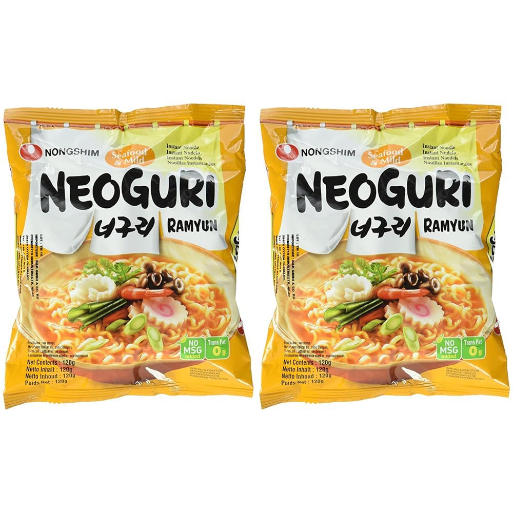 Instant-Nudeln Nong Shim Kimchi Ramyun, große Schüssel – koreanische Ramen-Suppe – schnelle Zubereitung – 1 Packung 112 g