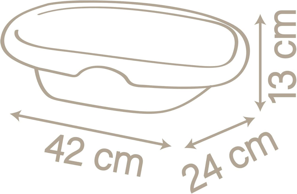 Smoby - Cadă pentru păpuși Baby Nurse - Cadă pentru păpuși cu biberon și o mulțime de accesorii, accesorii pentru păpuși până la 42 cm, pentru copii de la 3 ani, 220366 Papusi Naty Shop