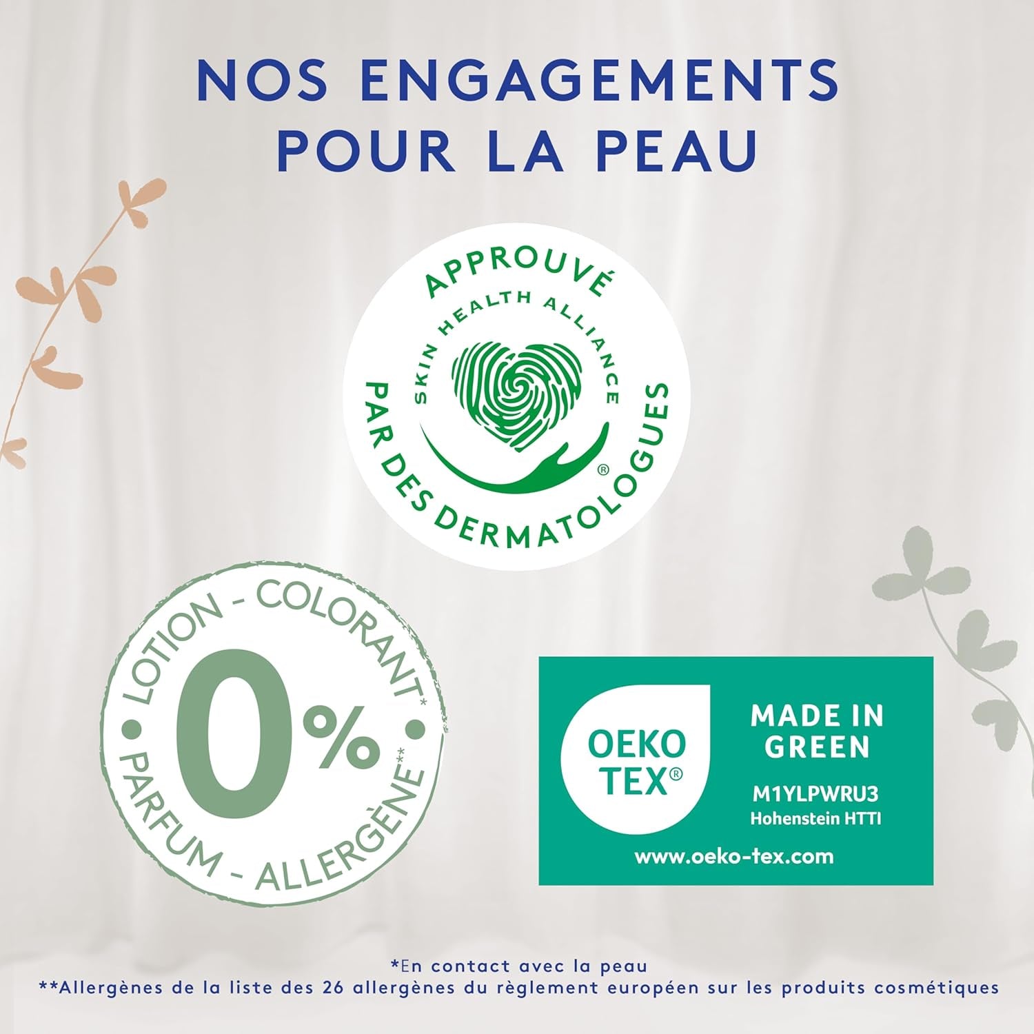 Douceur Naturelle – Höschen, Größe 6 (16–26 kg), 1-Monatspackung – 112 Höschen