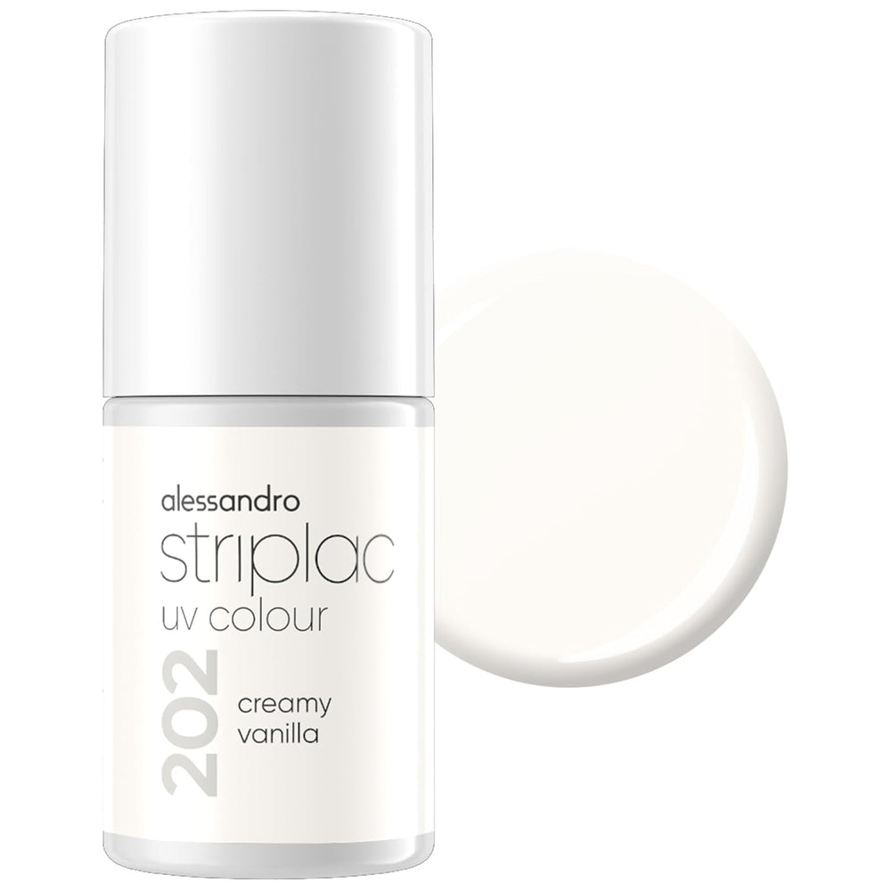 Alessandro Striplac White Honeymoon UV-Nagellack – Zart und langlebig – Einfache Entfernung dank der Entfernungstechnologie – Vegan und tierversuchsfrei – 8 ml