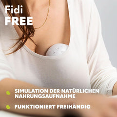 Elektrische Milchpumpe LIONELO Fidi Free 2, Massagemodus, 5 Intensitätsstufen Zubehör Essen und Stillen Bebe Naty Shop