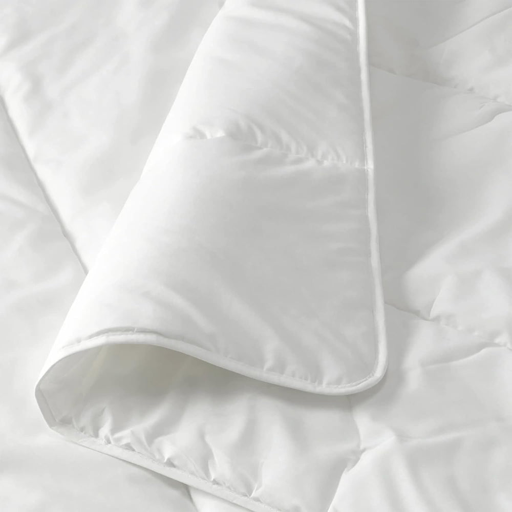 Prestige Italian Bedding Mikrofaser-Sommerdecke, Weiß, Doppelbett, 100 % Naty Shop Duvets & Quilts