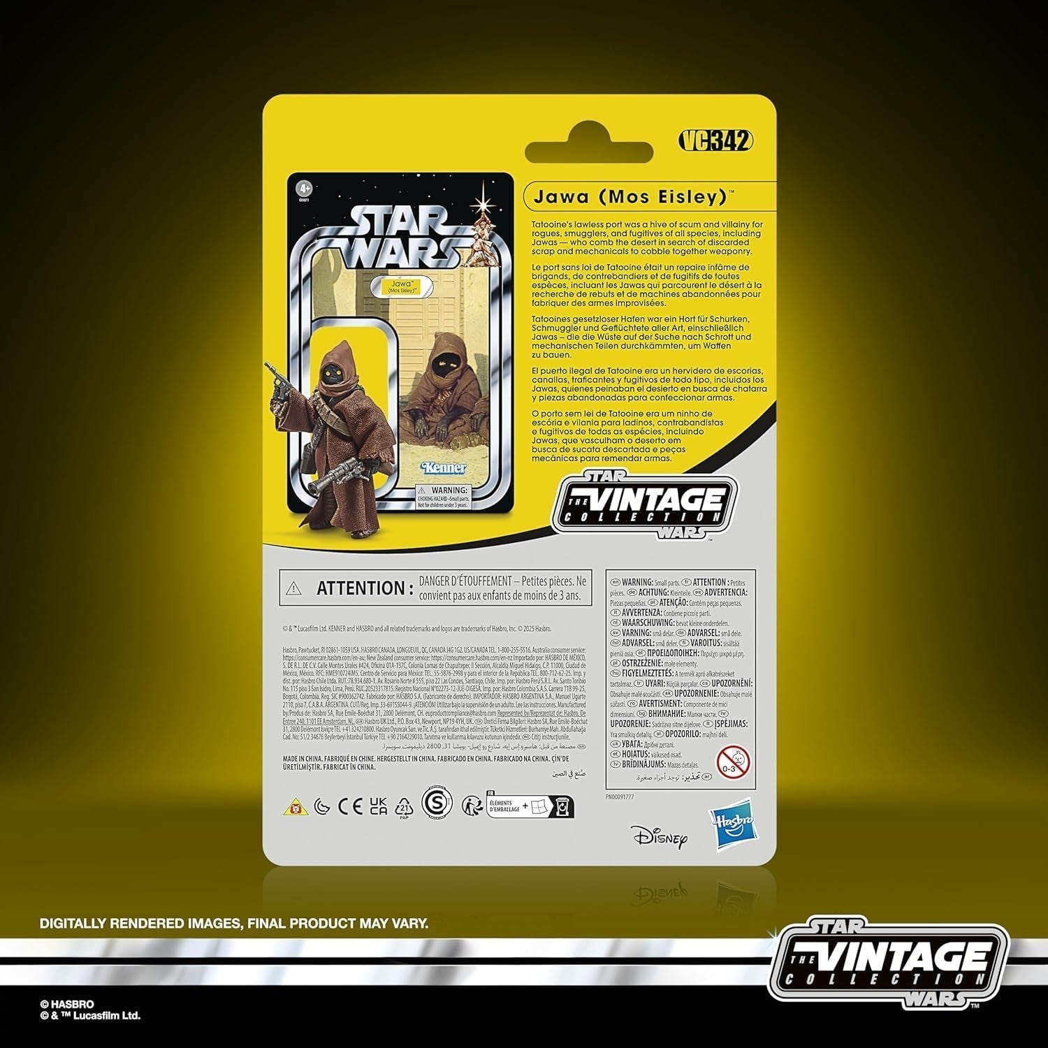 Star Wars Colecția Vintage Străzile din Mos Eisley, Star Wars: O nouă speranță Set de figuri de acțiune (scara figurii 9,5 cm) Action figures Naty Shop