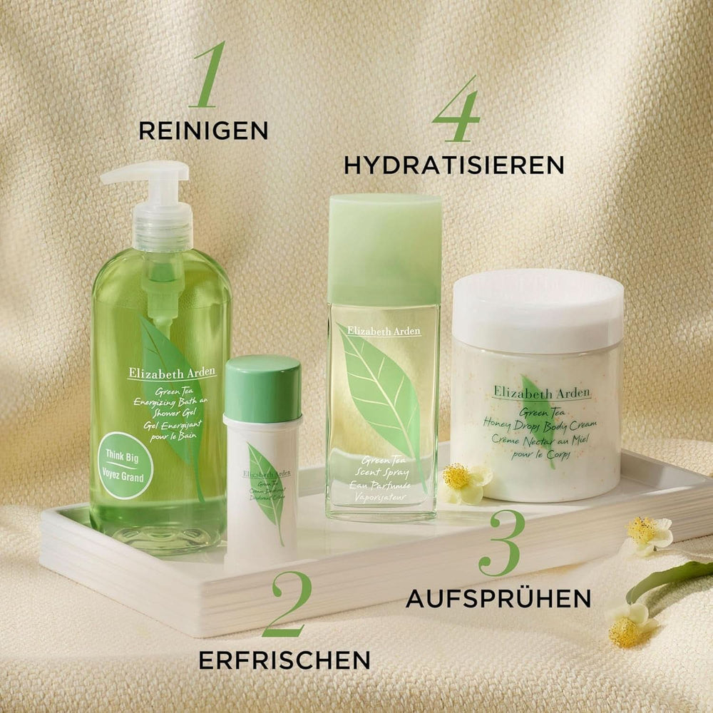 Elizabeth Arden, Körpercreme angereichert mit Grüntee-Extrakt, natürlichem Honig und pflegender Sheabutter, 500 ml Dusche und Bad Naty Shop