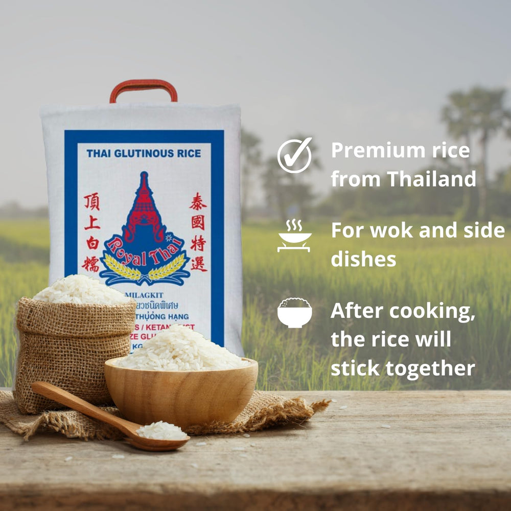 ROYAL THAI RICE - Klebreis - 1 x 10 KG
