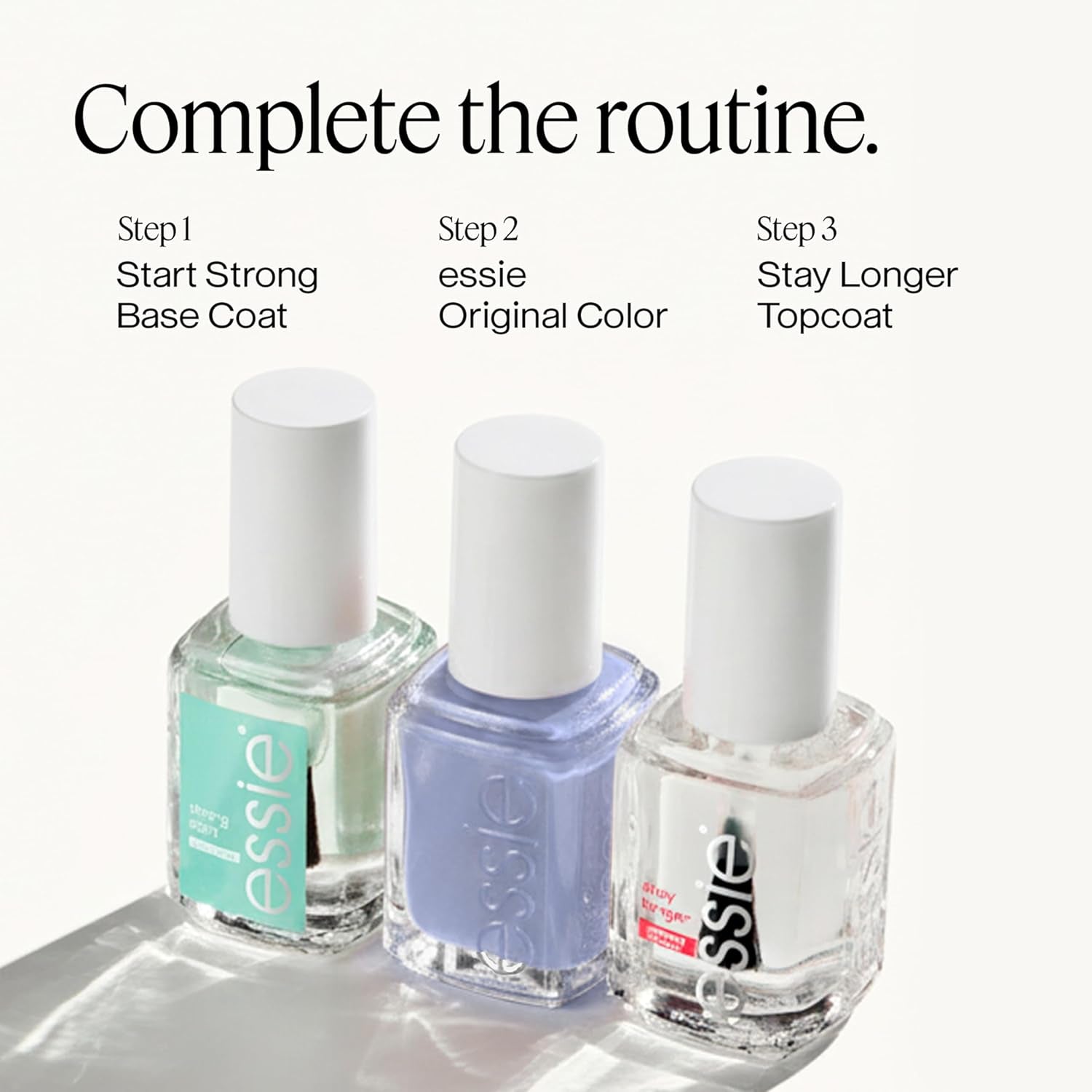 Essie Nagellack für intensiv gefärbte Nägel, Nr. 92 Arubablau, blau, 13,5 ml