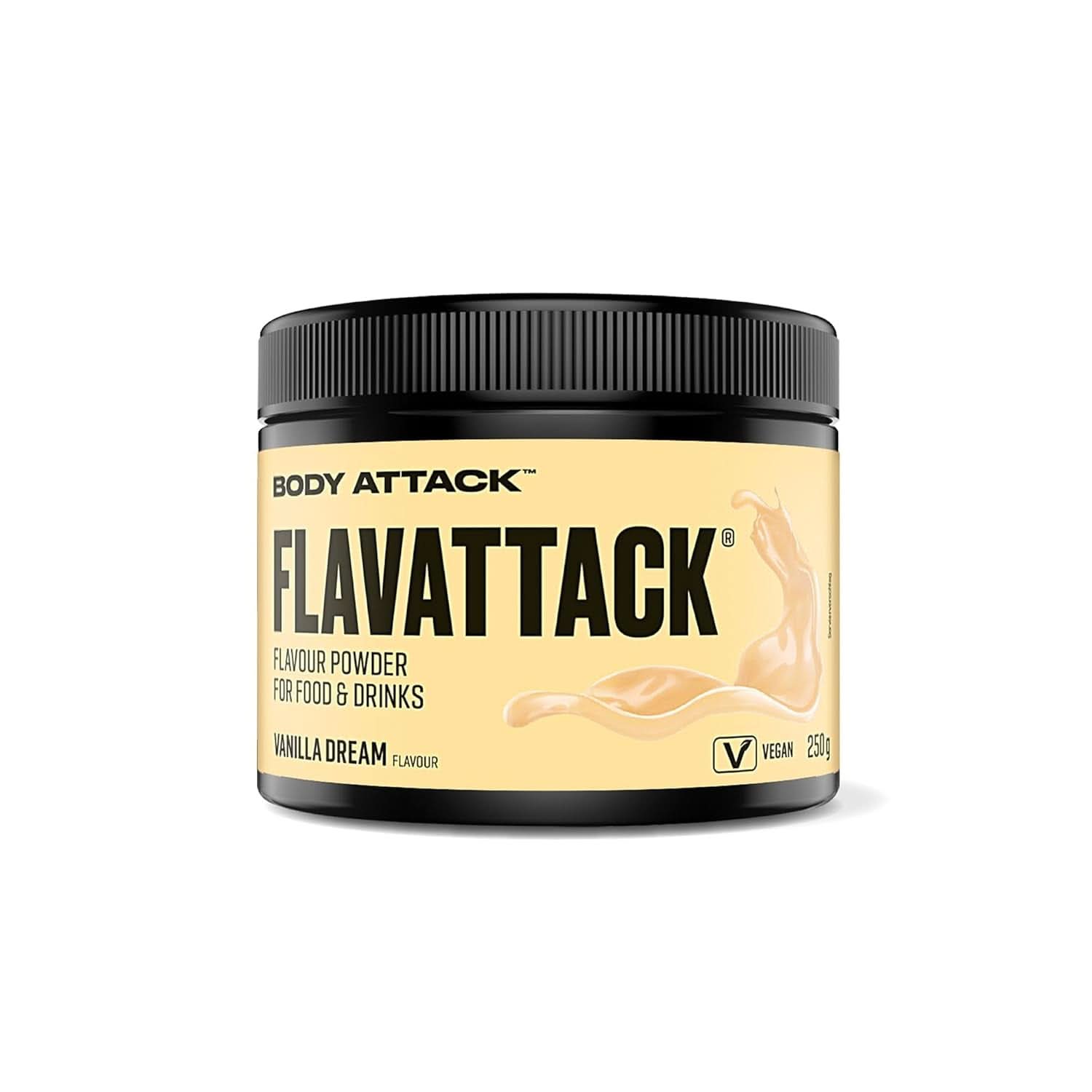 Body Attack Flavattack®, Double Choc Brownie, 250 g / 83 Portionen Aromen Naty Shop 250 Gramm Vanille