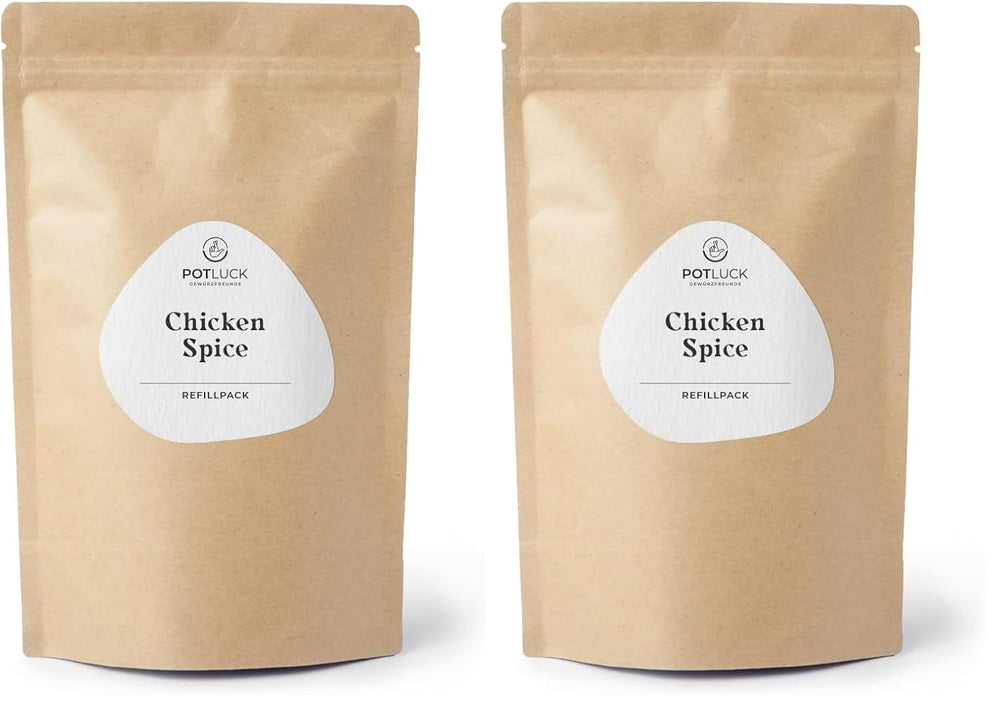 Potluck | Gewürzburger | Würzmischung im Keramiktopf | 100g | Vegan, glutenfrei und mit natürlichen Zutaten