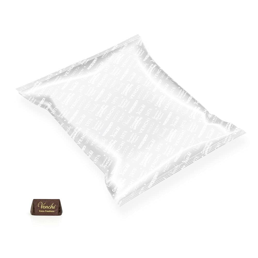 Dunkle Schokoladenpralinen, glutenfrei, Extra Venchi Gianduiotti in Großpackung 1 kg Pralinen Naty Shop