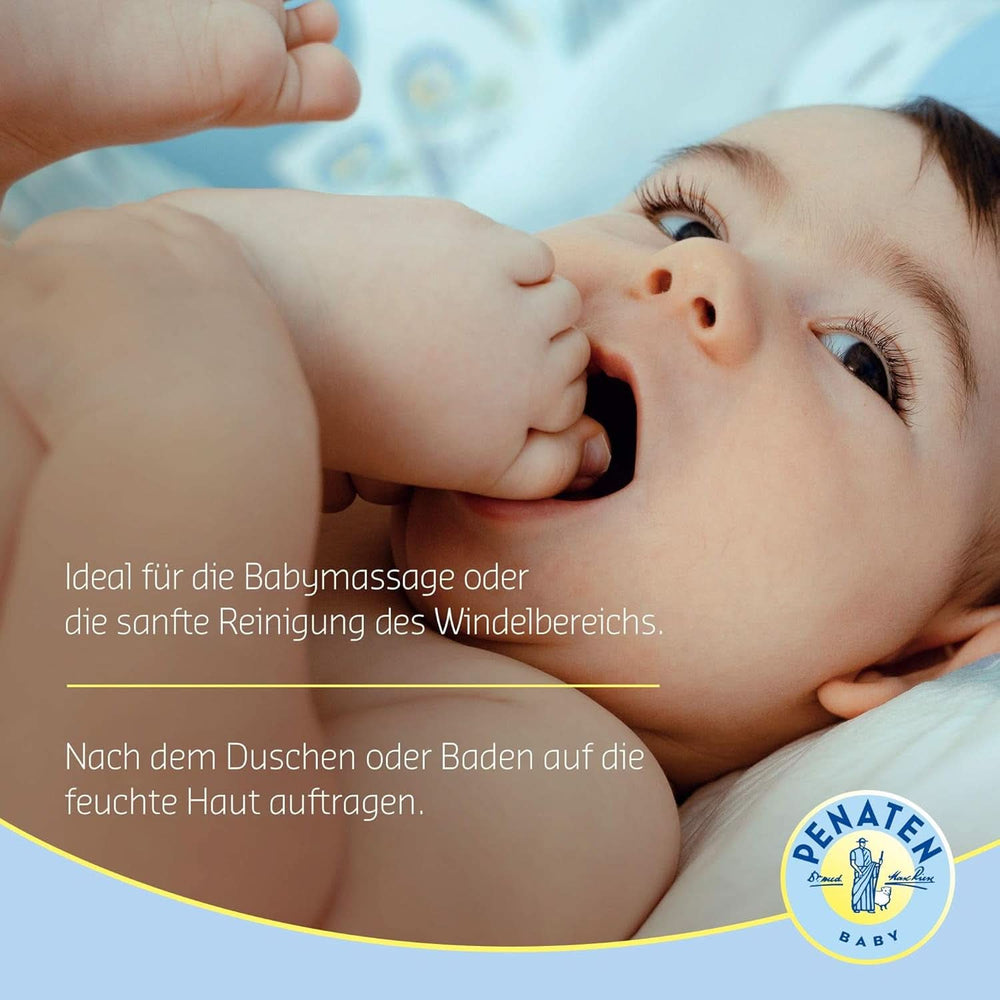PENATEN Intensivpflegeöl, Babyöl mit Aloe Vera, zur sanften Reinigung und Pflege trockener Babyhaut Kosmetik und Schönheit Naty Shop