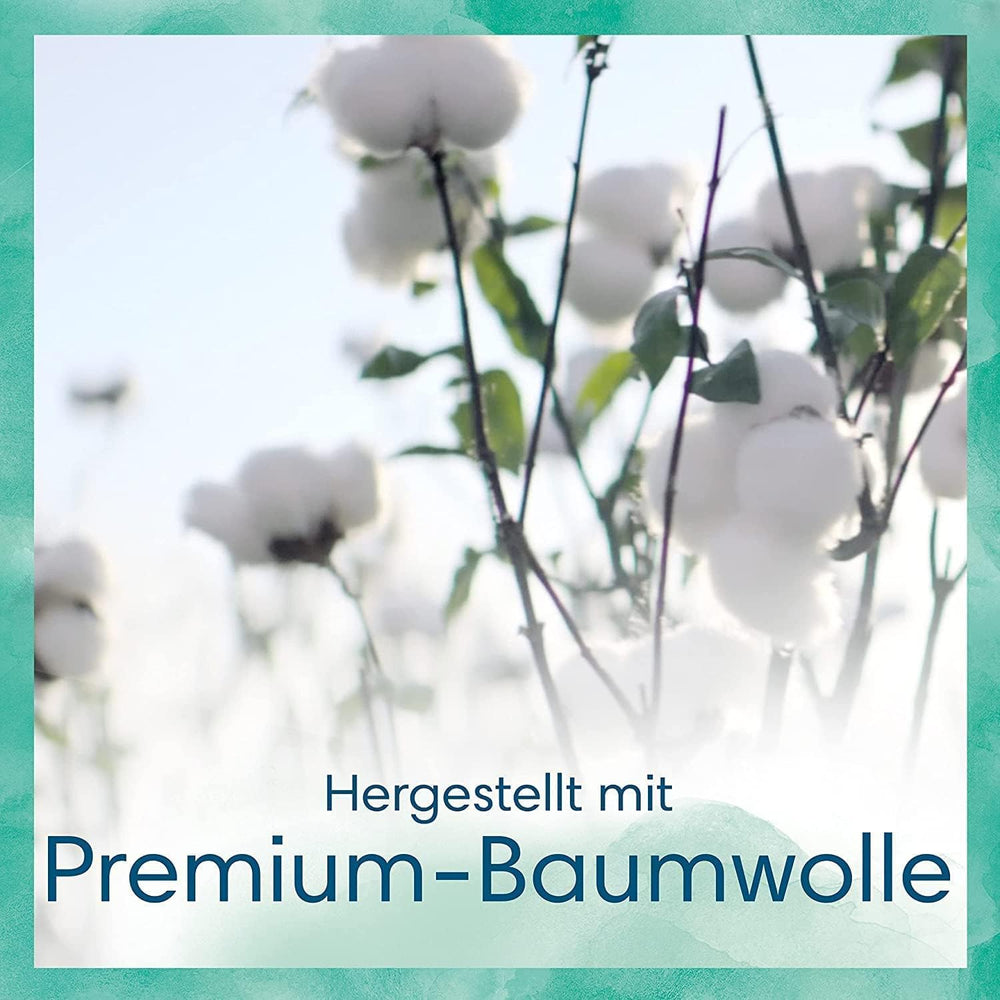 Harmonie Aqua Babywindelset Größe 1 (2–5 kg, 180 Stück), Größe 2 (4–8 kg, 240 Stück), Halbmondbox und Aqua Babytücher, 720 Tücher (15 x 48), Baby-Starterset