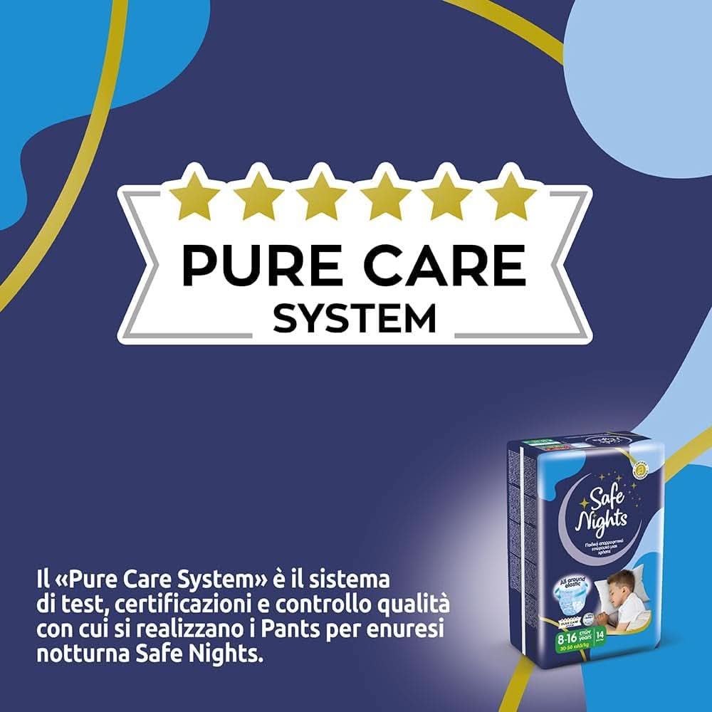 Safe Nights Boy, Windeln für die Nacht, verschiedene Größen Mutter und Kind Naty Shop