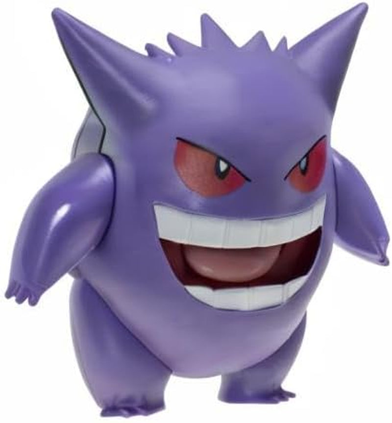 Pokémon PKW0359 – Battle Feature Figure – Gengar Offizielle bewegliche Figur 11,5 cm Actionfiguren Naty Shop