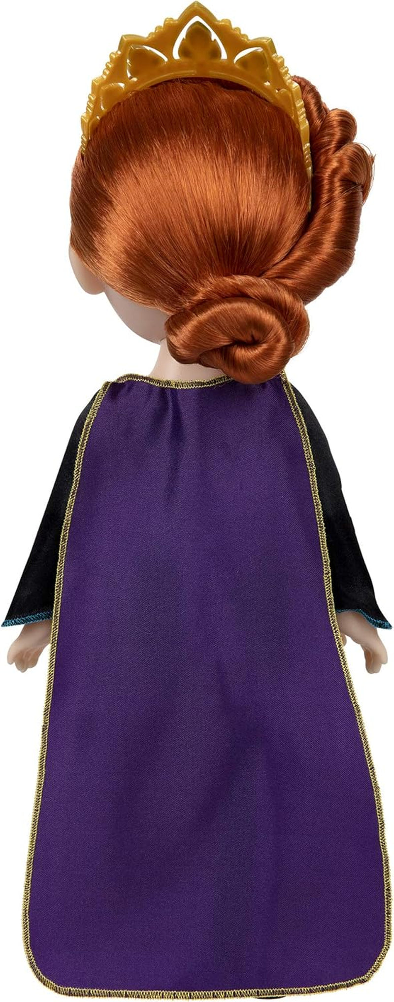Die Eiskönigin 2 Disney Anna-Puppe – 35 cm große, bewegliche Puppe im kultigen Modekleid mit dem Wappen von Arendelle und der Tiara für zusätzlichen Spielspaß, für Mädchen ab 3 Jahren