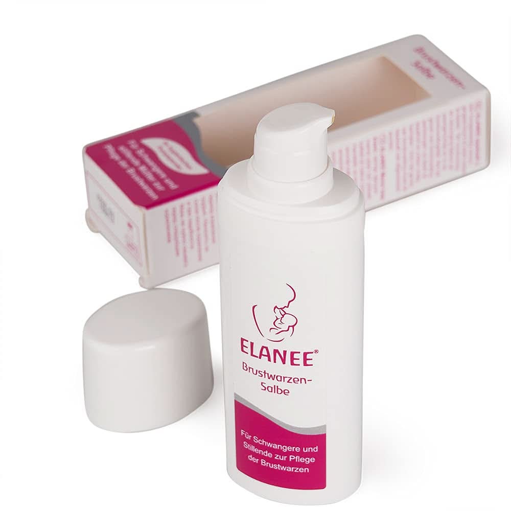 ELANEE Brustwarzensalbe Im Spender (30 Ml) - Pflegt Rissige Und Wunde Brustwarzen Vor Allem Während Der Stillzeit (402-00) Zubehör Lebensmittel und Stillen Bebe Naty Shop