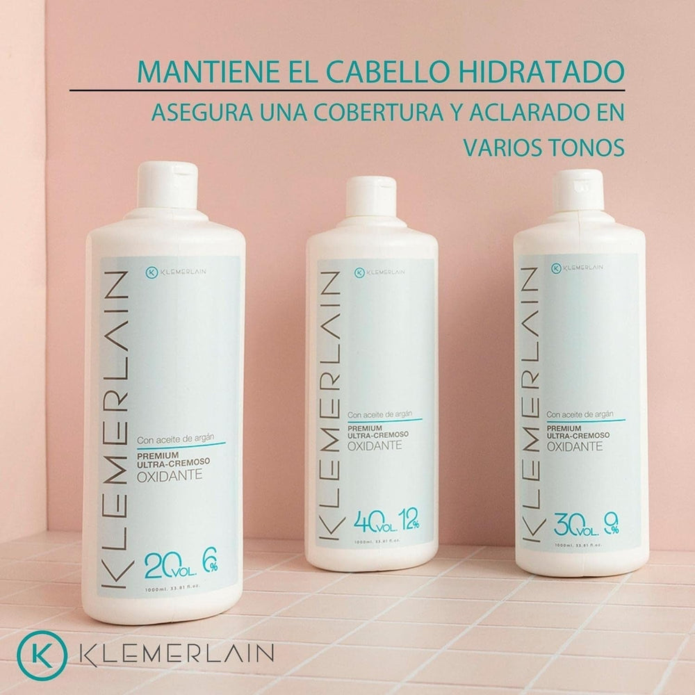 Cremă de păr cu oxigen. Oxidant pentru păr ultra-cremă. Colorant permanent pentru păr. vegan. Colorant pentru păr - 1000 ml (20 vol., 6%) Vopsea pentru par Naty Shop