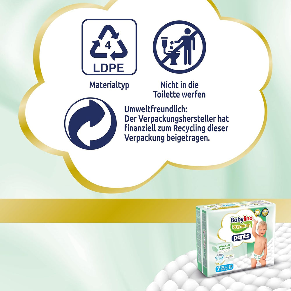 Premium-Hose, Größe 7, Ultra Soft Filter, XL Plus (15-25 kg), 28 Stück