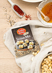 Bamboo Garden - Sushi-Sesam-Mix, Ideal für die Zubereitung von Sushi aller Art, auch köstlich als Topping für verschiedene Gerichte, im Müsli oder Porridge, 1 x 50 g