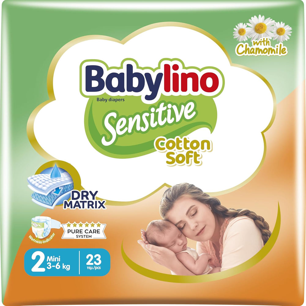Sensitive Babywindeln, Größe 1, Neugeborene (2-5 kg), 26 Stück