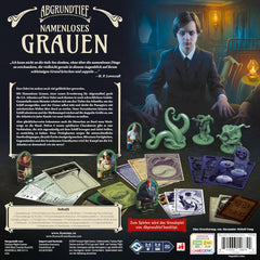 Fantasy Flight Games, Abyss – Horror ohne Namen, Erweiterung, Expertenspiel, Strategiespiel, 3-6 Spieler, ab 14 Jahren, 120-240 Minuten, deutsch, mehrfarbig, bunt