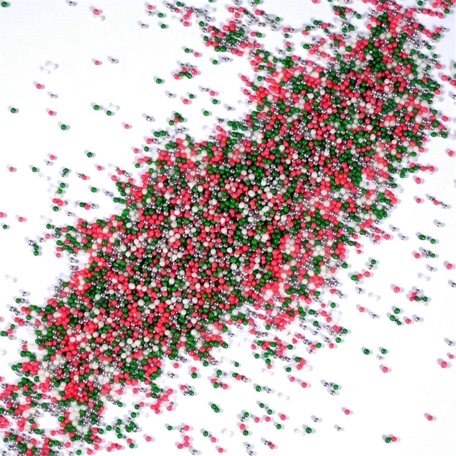 Sprinkle Hero Nonpareille Twinkle Christmas, 40 Gramm Sprinkles Naty Shop