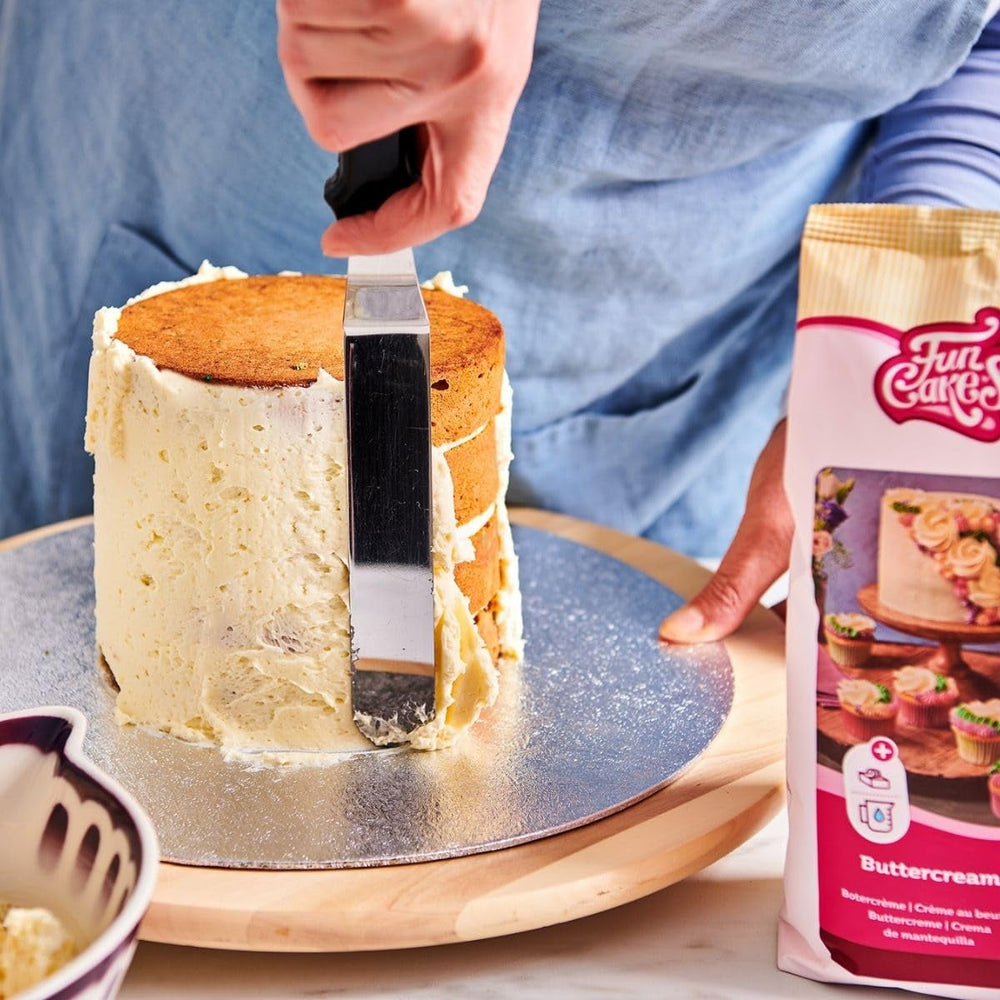 Funcakes Mix Für Buttercreme: Einfach Zu Berübenen, Cremig, Perfekt Zum Dekorieren, Abdecken Und Füllen Von Kuchen, Belag Auf Cupcakes, Halal., 1 Kg Mix zum Backen und Kochen Naty Shop