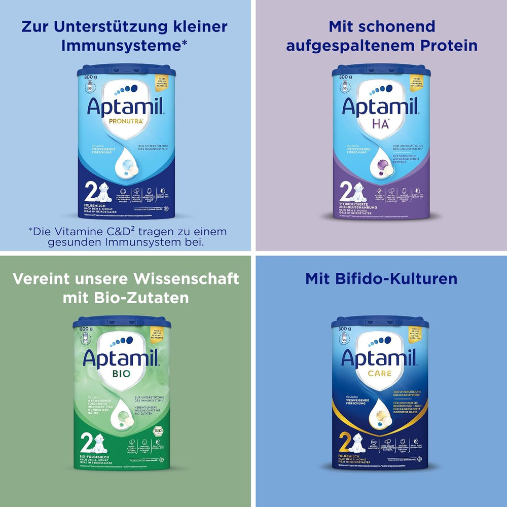 Aptamil Wachstumsmilch 1 Plus - Wachstumsmilch ab 1 Jahr - 800g