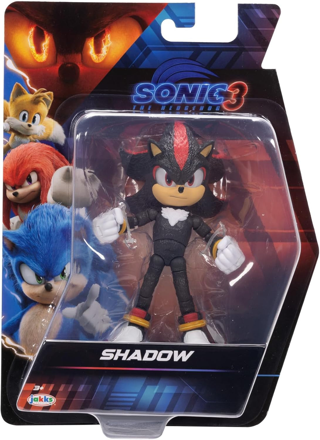 Sonic 3 Movie 12,7 cm Actionfiguren Shadow Actionfiguren Naty Shop