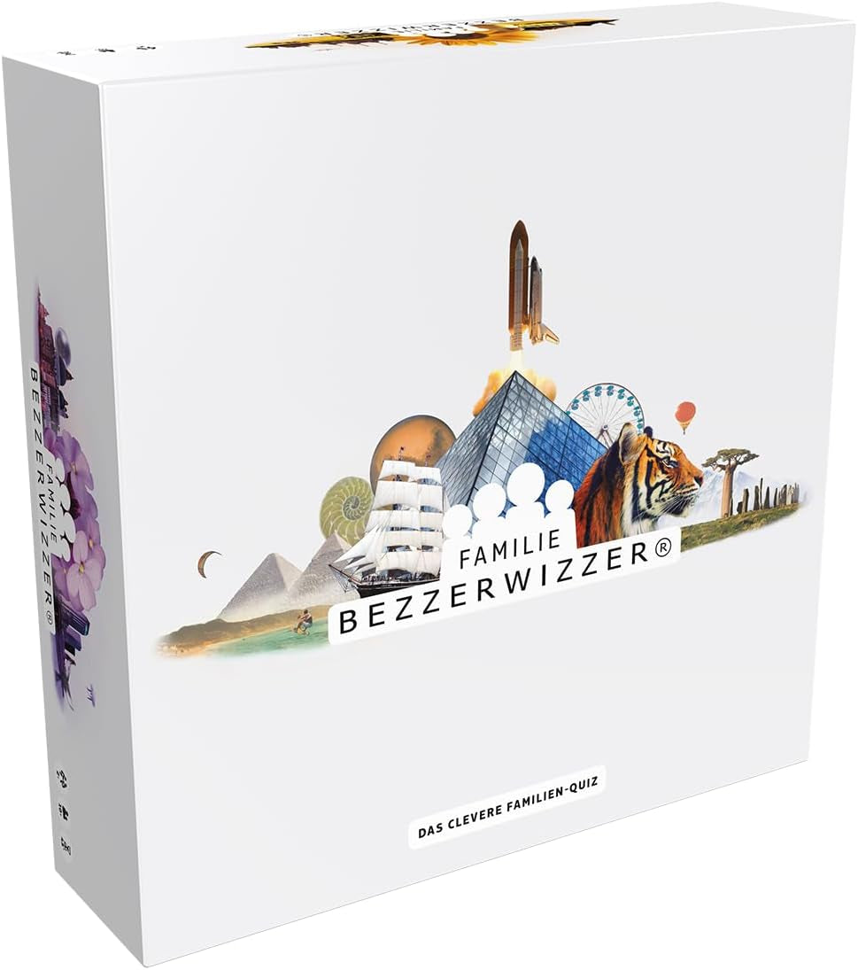 Bezzerwizzer Studio, BEZZERWIZZER Family, Gesellschaftsspiel, Quizspiel, 2+ Spieler, ab 10 Jahren, 45 Minuten, Deutsch